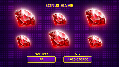 Bonus Game design for the classic slot machine "Red Diamond" animation bonus video classic game classic slot digital art gambling gambling art gambling design game art game design game development graphic design motion graphics slot art slot design slot designer slot game slot game art slot graphics slot machine graphics