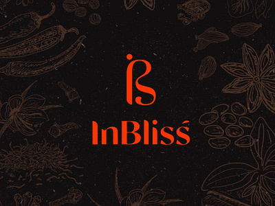 InBliss- Spice Brand Identity brandidentity branding creativedesign creativestudio designstudiobangalore graphic design logo logodesign logoinspiration minimallogo spicebranding spicelogo visualidentity