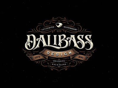 Dalibass Design Studio branding custom dalibass graphic design hand drawn hand lettering illustration label design lettering logo logotype packaging portrait illustration typography