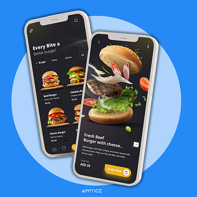 Food Delivery App branding graphic design ui