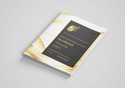 RTS Scotland Awards / Design book design branding brochure design graphic design