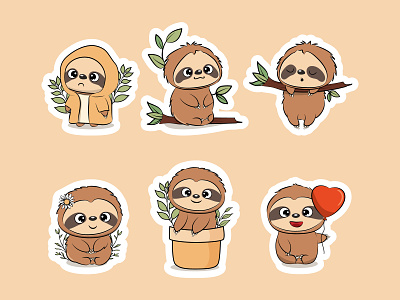 sloth illustration