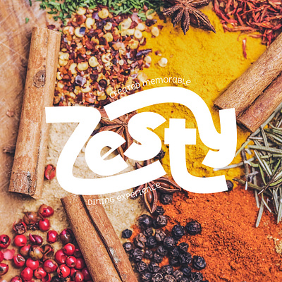 Logo - Zesty branding design food fun graphic design illustration logo seasoning spice typography vector yummy zest