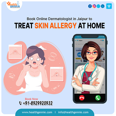 Book Online Dermatologist Jaipur to Treat Skin Allergy at Home book online dermatologist jaipur ui