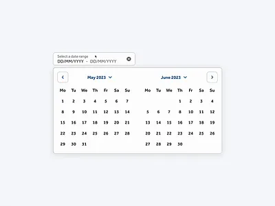 Date Picker for Le Boat Holidays calendar ui interaction travel ui