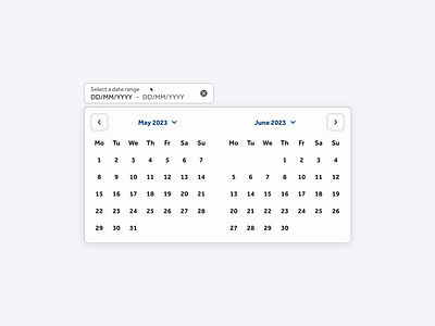 Date Picker for Le Boat Holidays calendar ui interaction travel ui