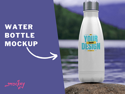 Water Bottle Mockup free mockup freebie freebies mockup mockups