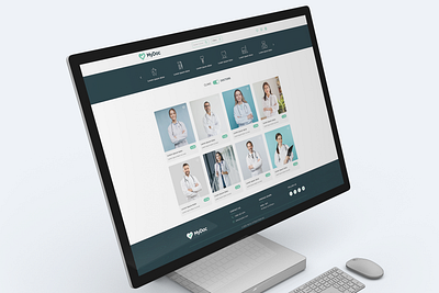 Doctor Appointment Booking - Pop up appointment form branding doctor consult figma graphic design step form uidesign uiux uxdesign web development web layout website design