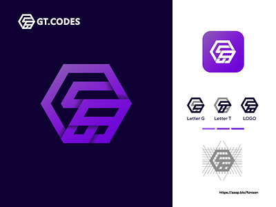 GT. CODES Brand Identity Concept ai logo apparel best logo best logo designer brand brand identity branding code coding creative logo custom logo design fashion gradient graphic design logo logofolio logotype modern logo vector