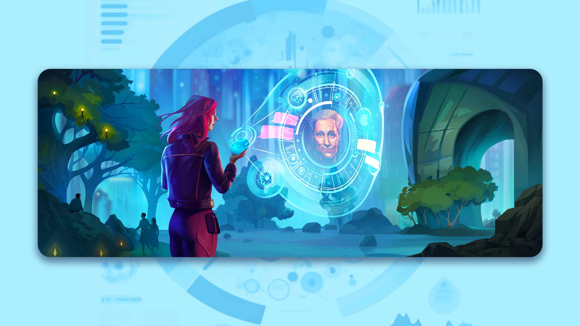 App&website illustration app illustration brand illustration comic art comic illustration cyber illustration cyberpunk art digital illustration futuristic desidn illustration illustrative desidn landing art landing page illustration photoshop illustration storytelling website art website illustration