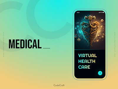 Virtual Health Checkup App design medical app mobile app ui ux virtual health checkup