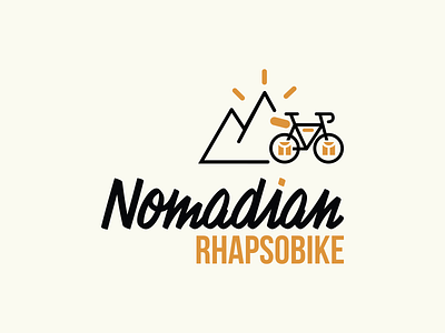 Nomadian Rhapsobike agencedigitale agenceweb agencewebbordeaux branding creative design experience graphic graphic design graphicdesigner illustration logo logodesigner print sport vector velo webdesigner