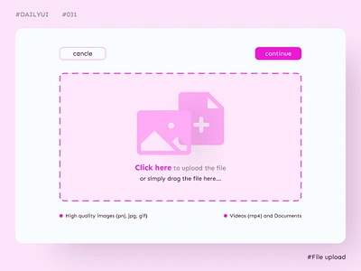 Daily UI, Day031 - File upload betterthanyesterday dailyui dailyui031 dailyui100dayschallenge dailyuichallenge day31 design desktop dribbblers feedback figma fileupload learning skillimprovement typography ui uidesign uiuxdesigner