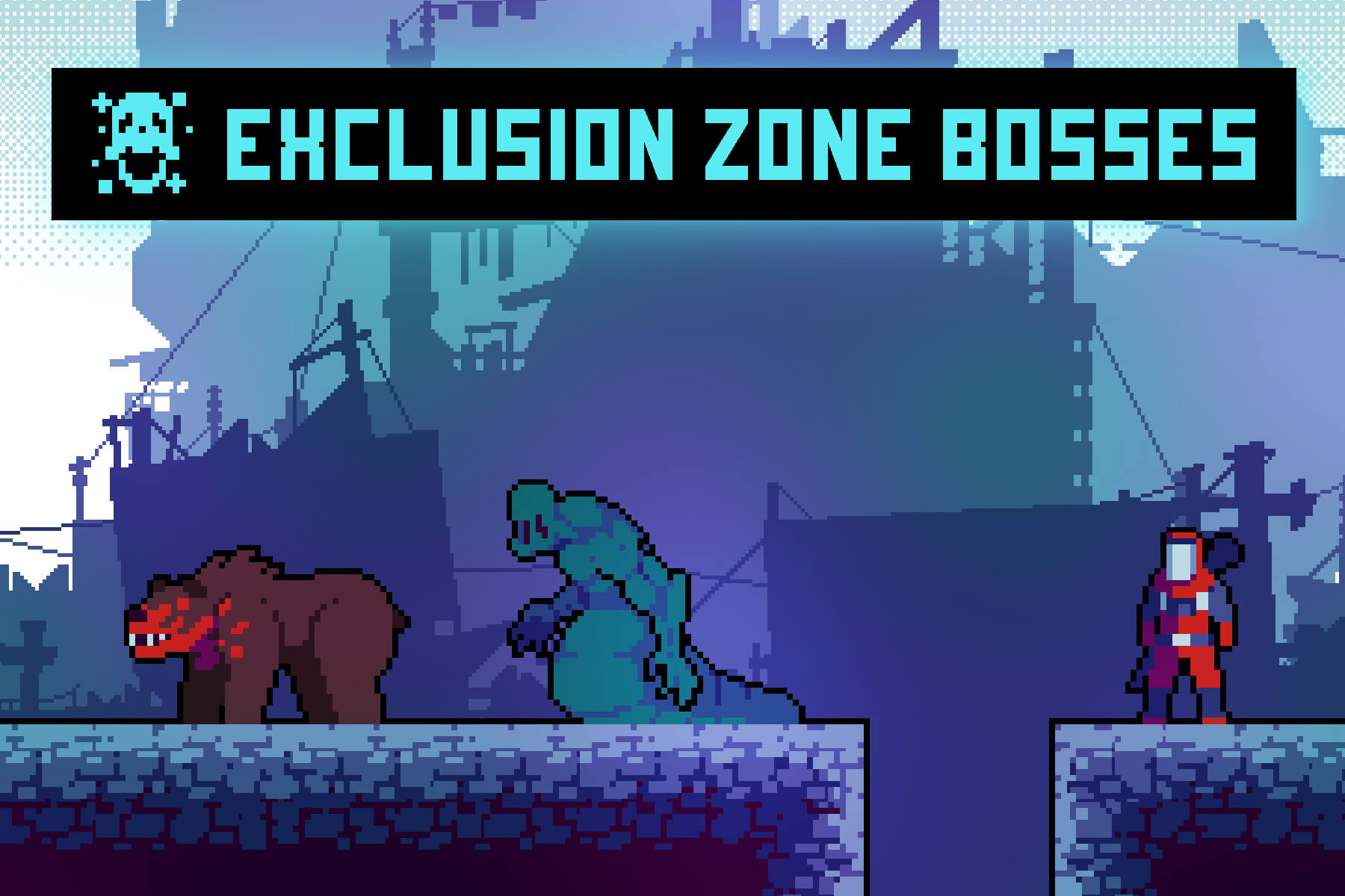 Monsters from the Exclusion Zone Pixel Art by 2D Game Assets on Dribbble