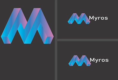 Logo design,(M)Letter Logo Design creative logo gradient logo icon letter logo logo modern logo