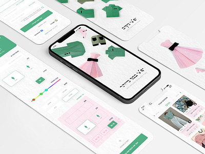 The hanger - an application for second-hand clothes app design graphic design logo typography ui ux