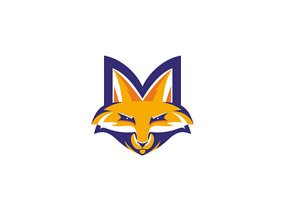 Fox character design emblem fox illustration logo mascot