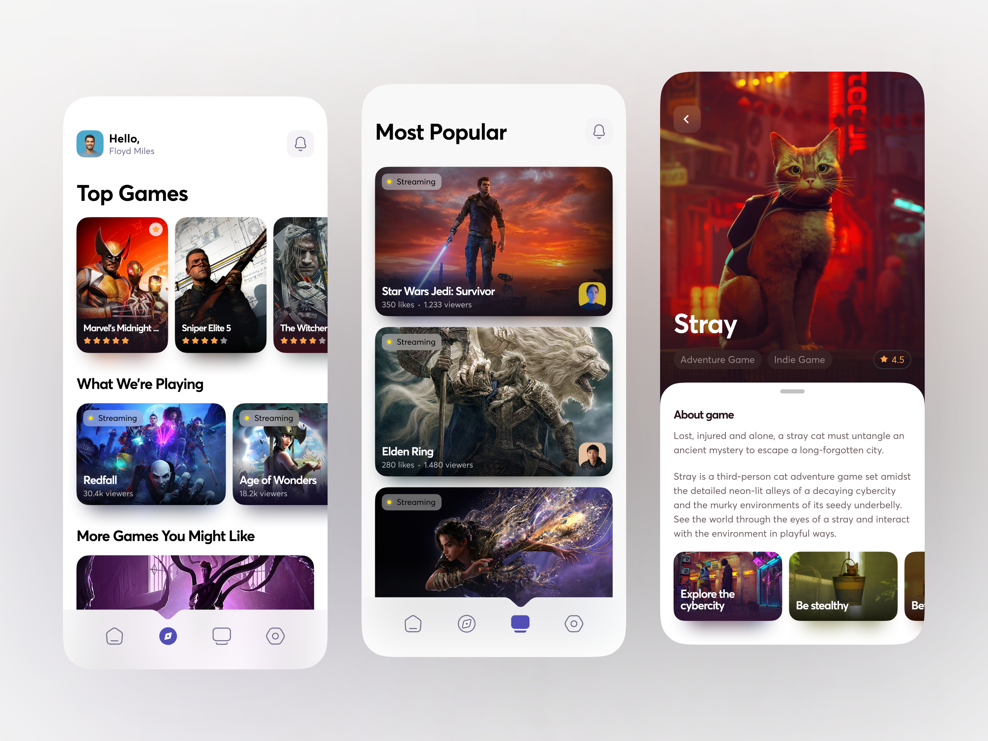 Example of Mobile App Design