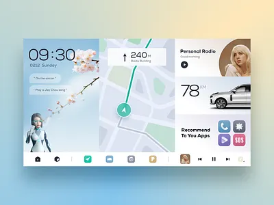 HMI-Launcher branding design gui himalayan hmi icon illustration logo theme ui vector
