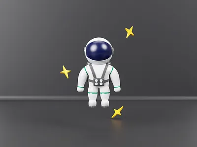 404 space - Color 3d 3d icon 3d illustration 404 astronaut blender branding cycles design icon icons illustration page not found planet render star ui ux vector web design