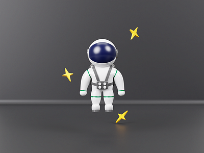 404 space - Color 3d 3d icon 3d illustration 404 astronaut blender branding cycles design icon icons illustration page not found planet render star ui ux vector web design