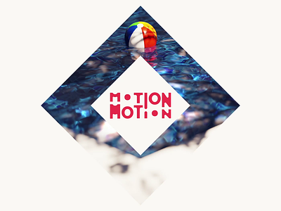 Keyframe 2023 | Motion Motion festival 3d animation blender design light gobos mograph motion design motion graphics pool sun water