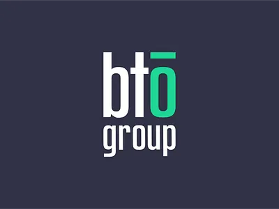 BTO Group - logo, identity, branding graphic design logo