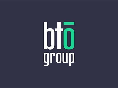 BTO Group - logo, identity, branding graphic design logo