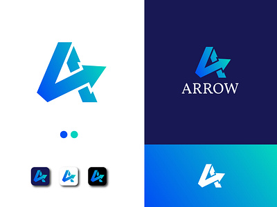 Arrow - Logo design adobe illustrator app icon arrow best logo brand identity branding creativelogo design graphic design illustration letter logo logo logo design professional logo vector