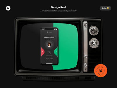 Design Reel – Go watch it! app design design reel icons motion graphics product design product designer reel saas ui ux
