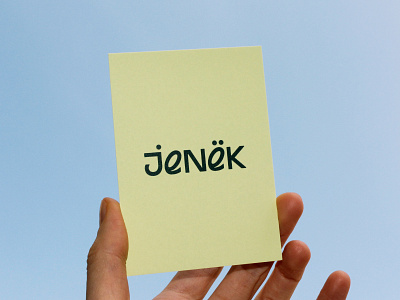 Brand identity for the fashion brand Jenëk brand brand identity branding fashion logo logotype typo typography