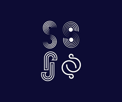 S LETTER LOGO brand identity