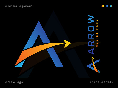 Concept : Letter A Arrow logo design a logo a logo design arrow brand identity letter a letter logo