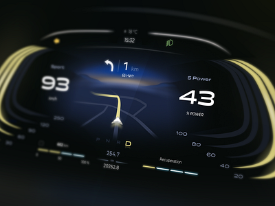 Car dashboard concept car dashboard design interface navigation ui ux