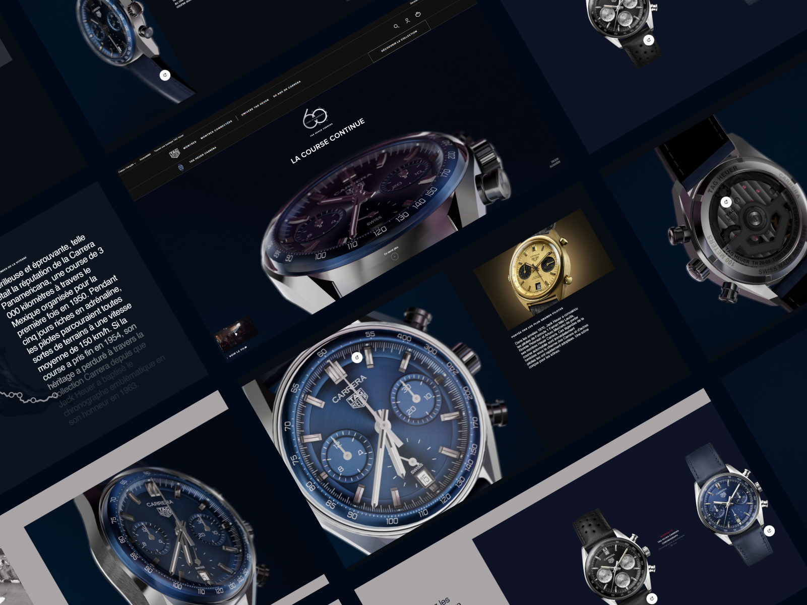 TAG HEUER CARRERA 60 by Bonhomme on Dribbble