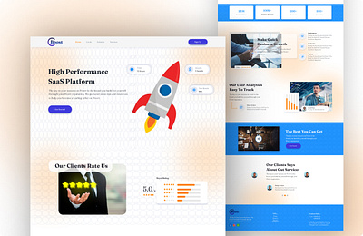 Business Boosting website template app boost boosting website branding business website design ecommerce ecommerce website landing page landing page design shopify ui design ui ux design website website design website ui design