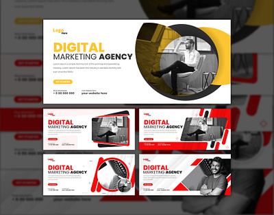 Facebook Cover banner Web banner template agency banner business business ads company corporate design digital marketing facebook facebook ad facebook ads facebook banner facebook cover facebook page facebook post fb fb cover template web banner website header