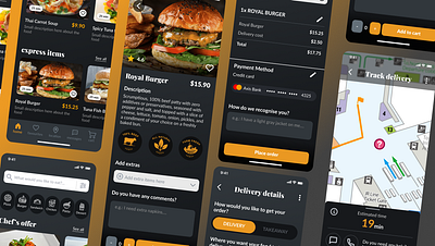Burger Me app branding design graphic design illustration ui user experience ux