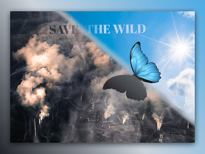 Theme "SAVE THE WILD" design figma illustration photoshop save the wild ui uiux