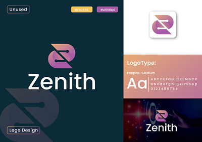 Zenith - Logo Design ai logo app icon branding creative logo design future logo gradient logo graphic design logo logo design logo type logos modern logo professional logo tech logo technology technology logo z gradient logo z logo