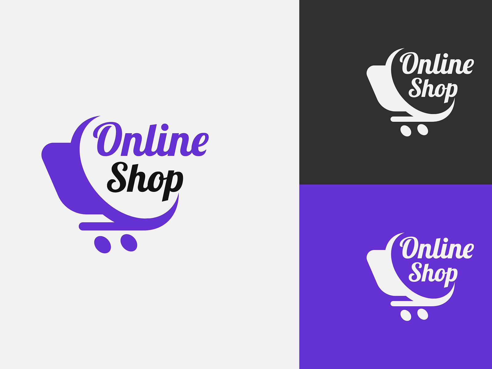 Shopping Logo Design Template by MOJIBUR RAHAMAN on Dribbble