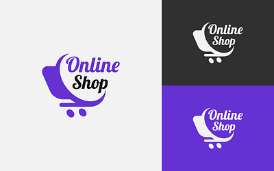 Shopping Logo Design Template graphic