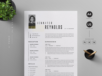 Resume/CV vector