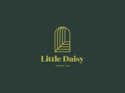 The Little Daisy Jerome Branding brand branding design graphic design hotel icon logo logodesign logotype