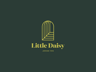 The Little Daisy Jerome Branding brand branding design graphic design hotel icon logo logodesign logotype