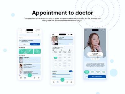 Doctor App | Medical App | Mobile App | iOS & Android android app branding design figma graphic design illustration ios logo mobile app ui ux vector