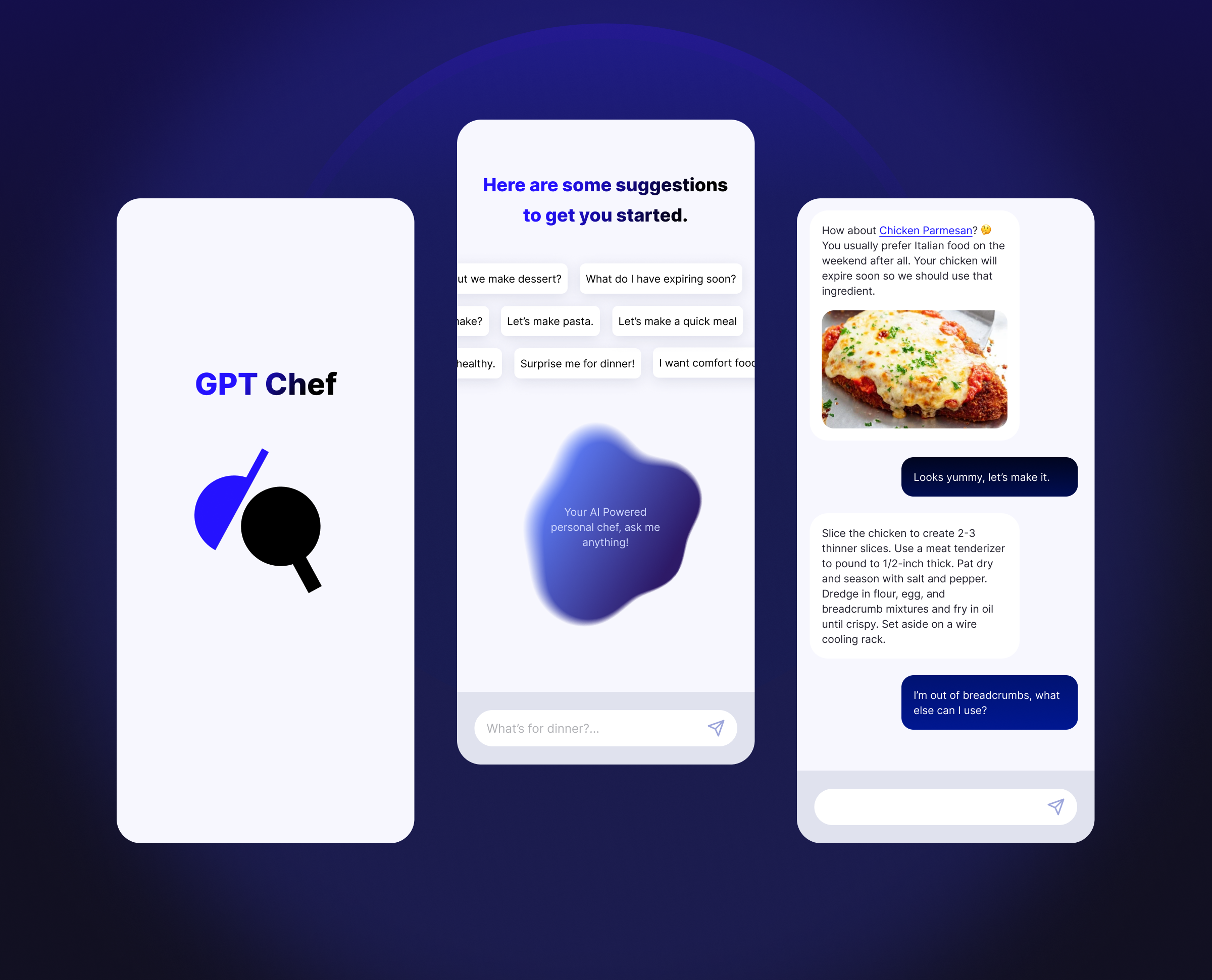 Example of AI-Powered Personal Chef 🥘