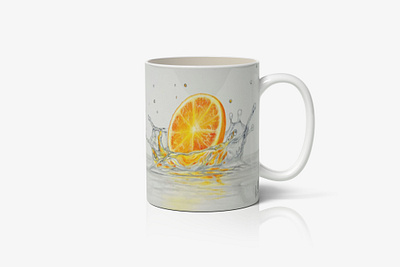 Mug design graphic design