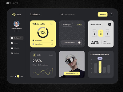 Build 2.0 UI Challenge - Dashboard Analytics branding build designdrug watchmegrow design ui uidesign uiux ux uxdesign