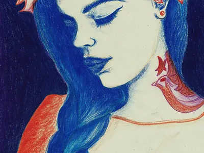 Colored Pencil Drawing colored pencil drawing